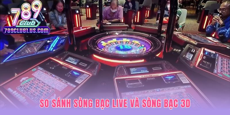 Sòng bạc live khác biệt nhờ kết quả từ hành động vật lý